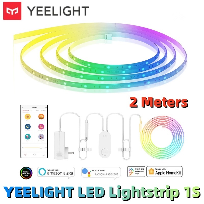 Yeelight Light Lightstrip - Yeelight Aurora Smart 2M, Lampu LED