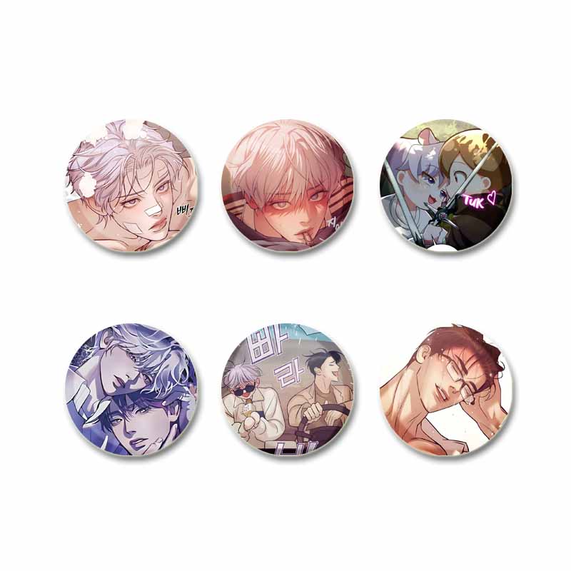 Pin Kancing Lembut Manhwa Kore - Modern Korean Lifestyle ulasan dan harga